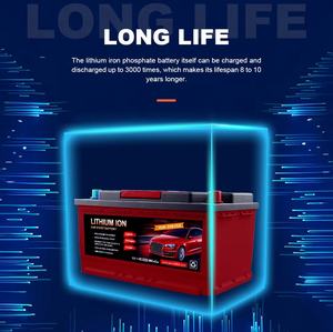 Grosir Generator energi bebas Tiongkok 12.8v 80ah baterai Lithium Ion tenaga surya paket baterai mobil - Product Image 5