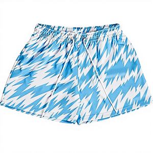 Shorts de Baño Casuales para Hombre, de Secado Rápido, con Cordón Ajustable, Cintura Media, Impermeables, Transpirables y Ecológicos, con Logotipo Personalizado Impreso, 5 Pulgadas, Venta al Por Mayor - Product Image 1