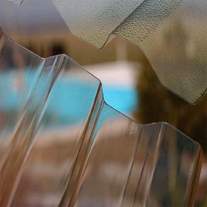 Feuilles de polycarbonate ondulées par vagues utilisation de parc de toit extérieur moderne clair Protection UV certifiée ISO/CE Durable écologique - Product Image 6