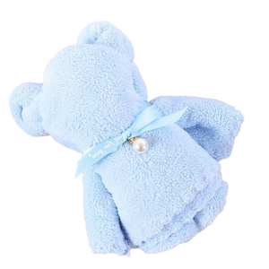 <span class=keywords><strong>Toalla</strong></span> en forma de oso de lana de coral suave para regalos y recuerdos Hecho por fabricante directo de microfibra - Product Image 5