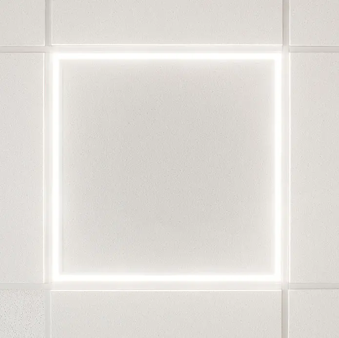 Gömülü led panel 5000k inç gömme tavan aydınlatma modern ışıklar sensörü tavan lambası