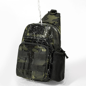 Men's Tactical Chest <b>Bag</b> Nylon 20-35L Wear Resistant Breathable Outdoor Leisure Travel Crossbody Shoulder <b>Bag</b> - Product Image 3