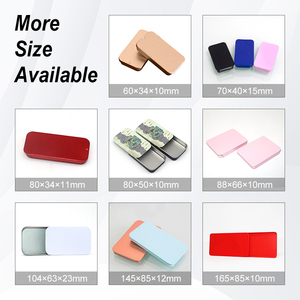 Hình Chữ Nhật Pre Cuộn Trượt Top Kim Loại <span class=keywords><strong>Tin</strong></span> Bao Bì Ngọt Ngào Kẹo Tùy Chỉnh Hộp Thiếc Kích Thước Nhỏ Trượt Nắp <span class=keywords><strong>Tin</strong></span> Trường Hợp Kim Loại Có Thể Cho Món Quà - Product Image 3
