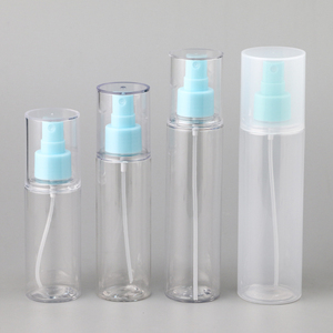 100ml 120ml 150ml 200ml boş <span class=keywords><strong>PET</strong></span> plastik sprey şişe Toner vücut cilt bakımı ince sis kozmetik şişe