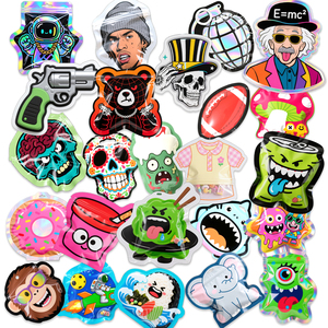 Bolsas de Mylar Personalizadas de 3.5, Bolsas de Mylar para Dulces, Bolsas de Regalo para Dulces de Boda, Bolsas de Mylar Holográficas de Aluminio de Alta Calidad, OEM - Product Image 2