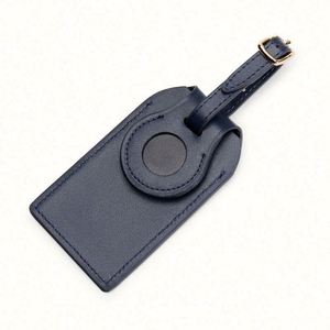 Wholesale Luxury PU Eco-Friendly Durable Luggage Tags Custom Logo Travel Tags with Locator Fashionable Sublimation Blank Tags - Product Image 4