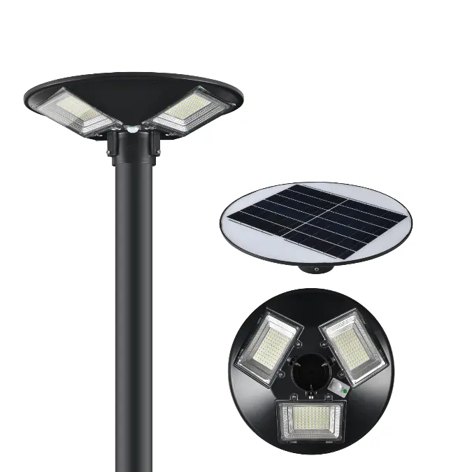 UFO002 Solar panel 18W Poly silicium Silizium 120W LED Garten lampen kopf