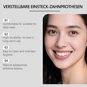 Kit de modification de prothèse dentaire : Gel blanchissant, confortable et doux pour la peau, pour une texture améliorée et un <span class=keywords><strong>sourire</strong></span> <span class=keywords><strong>magnifique</strong></span> à domicile - Product Image 3