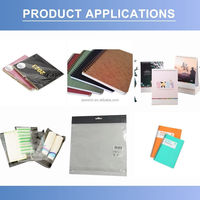 Équipement OEM personnalisé de grande taille et haute vitesse pour l'emballage de carnets de papeterie en polyéthylène pour la vente au détail de fournitures scolaires