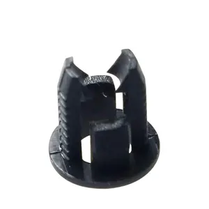 Conector de enchufe de soporte de clip LED de plástico de 5mm