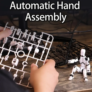 HW 2024 Novo Tiktok Venda Quente Boneco da sorte 13 multi-articulares movendo figuras de bodyaction modelo 3D impresso DIY montagem brinquedos - Product Image 4