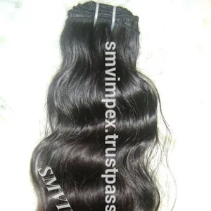 S M V India no tangle no shedding can dyed and bleached natural pure virgin temple Indian body wave virgin hair extension