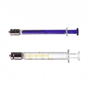 Personalizzabile Luer lucchetto siringa erogatrice 1ml 2ml 5ml 10ml 20ml 50ml 100ml siringa di vetro Luer Lock siringa dispensatrice per laboratorio - Product Image 3