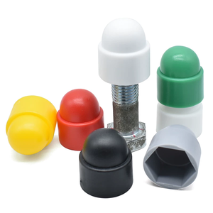 Capuchons de protection antirouille en <span class=keywords><strong>PVC</strong></span> haute résistance pour boulons et écrous M10, M20, M40 – Capuchons ronds en plastique pour écrous - Product Image 1