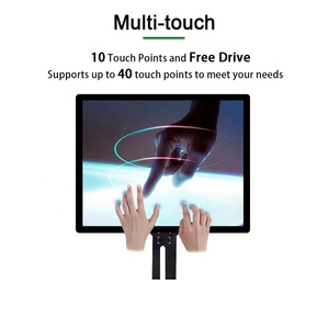 Kính Cường Lực Cảm Ứng Đa Điểm Bộ Phủ Bảng Điều Khiển Màn Hình Cảm Ứng Điện Dung Usb 19 Inch Màn Hình Cảm Ứng 5:4 - Product Image 4