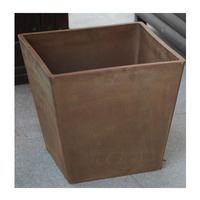 Pot de fleur carré décoratif, pour jardin, patio d'extérieur, nouveaux pots pour plantes, moule en béton, boîte de plantation