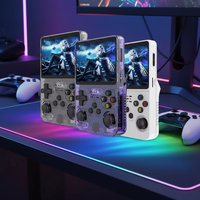Console de jeu portable rétro LR R36S Mini, écran couleur 3,5 pouces 640x480, Rockchip RK3326, batterie 3000 mAh, jeux intégrés