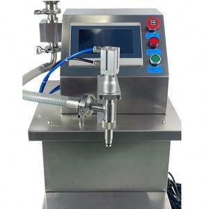 Máquina de llenado vertical semiautomática de cabezal único con bomba de engranajes servo para crema de manos cosmética Honey y aceite lubricante - Product Image 5