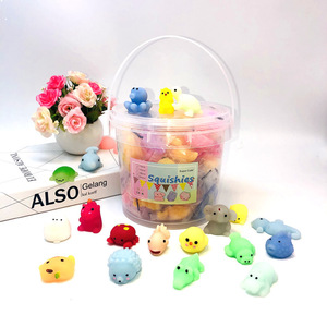 24 Mini Squishies Kawaii Mochi, Juguetes Antiestrés y para la Ansiedad, Recuerdos para Fiestas Infantiles, Rellenos para Cestas con Caja de Almacenamiento - Product Image 3