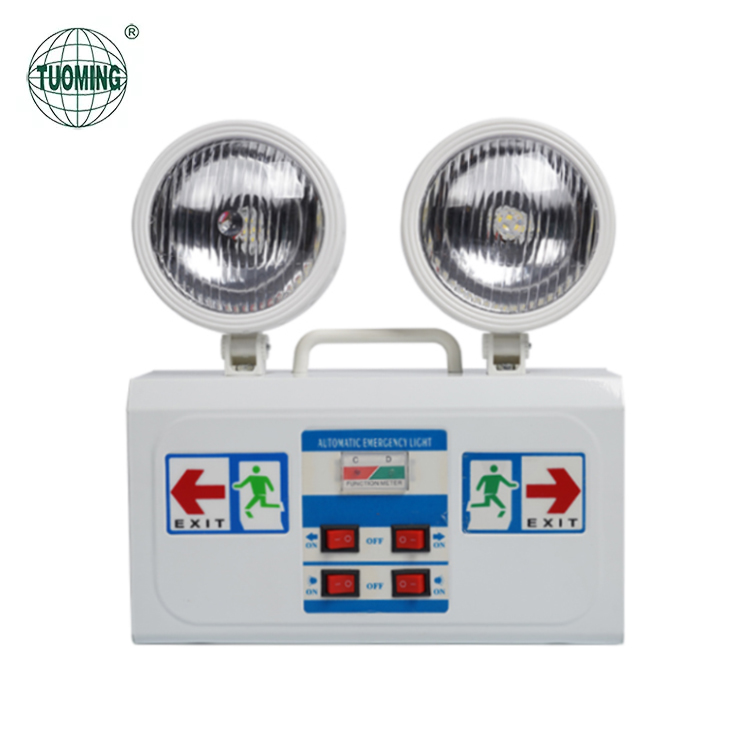 Профессиональный дизайн ABS Регулируемый SMD2835 двойная головка точечный перезаряжаемый светодиодный аварийный свет