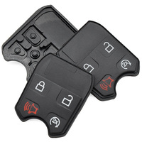 Carcasa de 4 Botones para Llave de Coche, Funda para Llave, Teclado de Llave de Coche, Cubierta de Botones