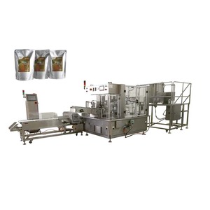 Chất lỏng nước trái cây sacue doypack điền vào con dấu máy đóng gói dán chất tẩy rửa chất lỏng doybag máy đóng gói - Product Image 1