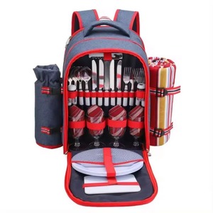 Ensemble de sacs isothermes pour pique-nique, échantillon gratuit, pour quatre personnes, portable, isolation thermique, stockage au froid, pour extérieur - Product Image 5