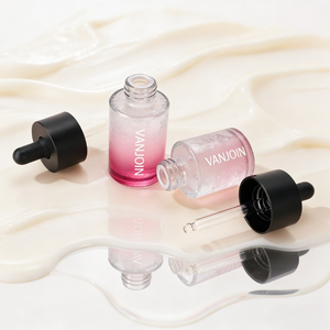 Botella de Vidrio Esmerilado Degradado de Lujo con Gotero, 30 ml, <span class=keywords><strong>Color</strong></span> Rosa <span class=keywords><strong>Pastel</strong></span> Macaron, para Suero, Aceite Capilar, Cuidado de la Piel, Envase Cosmético - Product Image 6