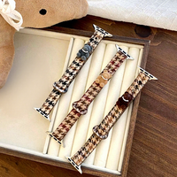 Bracelet de montre en tissu de laine pour Apple Watch, bracelet de montre fin, bracelet de montre mignon et tendance pour Apple Watch
