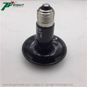 Lámpara de Calefacción de Cerámica <span class=keywords><strong>Infrarroja</strong></span> Industrial de 200W con Forma de Hongo, Bombilla de Cerámica de Infrarrojos Lejanos - Product Image 2