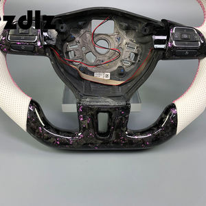 Pour Volkswagen VW <span class=keywords><strong>Golf</strong></span> <span class=keywords><strong>6</strong></span> MK6 MK7 <span class=keywords><strong>GTI</strong></span> Jetta Passat CC volant en Fiber de carbone forgé à LED personnalisé - Product Image 5