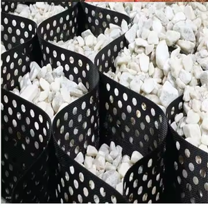 Chine HDPE Geocell <span class=keywords><strong>Gravier</strong></span> Stabilisateurs En Plastique Honeycomb Geocells pour Route et Pente - Product Image 4