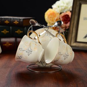 Portabicchieri in Metallo Nero Economico per Hotel <span class=keywords><strong>e</strong></span> Casa, Organizzatore con 2 Ganci, Rastrelliera per <span class=keywords><strong>Tazze</strong></span> <span class=keywords><strong>e</strong></span> <span class=keywords><strong>Piattini</strong></span> per Coppie - Product Image 5