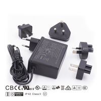 Alimentation universelle CA/CC à découpage 30W 36W 60W avec prises UK, AU, US, EU – Adaptateur secteur 5V 8V 15V 18V 36V 1A 1.6A 2.8A pour CCTV
