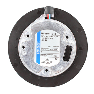 REF100-11 ebmpapst/14 100 מ "מ 24v 7.5w תעשייתי מאוורר מתכת שולחן קיר מאוורר צנטריפוגלי עבור משק הבית - Product Image 1
