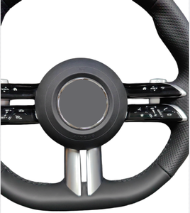 Volant de direction en cuir personnalisé pour Mercedes Benz C E S GLC GLS <span class=keywords><strong>GLE</strong></span> S400 S350 W222 W213 W223 W167 W292 Maybach Classe S - Product Image 3