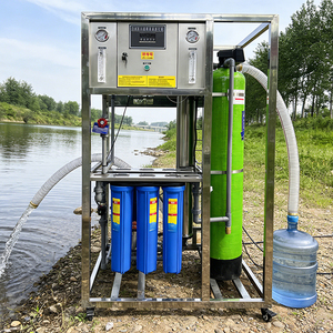 Système <span class=keywords><strong>de</strong></span> traitement d'<span class=keywords><strong>eau</strong></span> par osmose inverse commercial 250L/H 500L/H certifié CE ISO, réservoir en acier inoxydable SS304 et FRP, personnalisable OEM pour l'<span class=keywords><strong>eau</strong></span> potable industrielle - Product Image 1