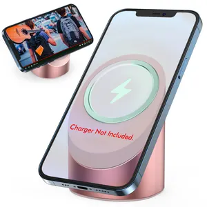 AhaStyle Aluminum Alloy Mobile Phone Stand Holder Wireless Charger Stand For Iphone 12 13 Magsafe charger