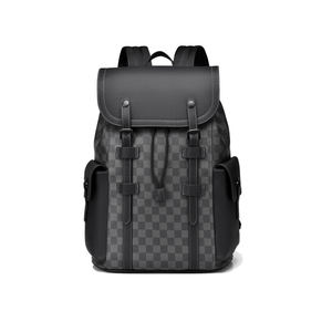 Mochila de Diseñador de Lujo para Mujer y Hombre, Bolso de Viaje de Cuero Real de Alta Gama, Mochila Escolar, Bolsos de Estilo de Diseñador - Product Image 5