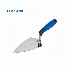 Edelstahl-Maurerkelle mit TRP-Griff Maurerkelle für Ziegel und Putz Professionelle Qualitätswerkzeuge Bauwerkzeuge - Product Image 1