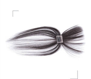 Estensioni dei <span class=keywords><strong>capelli</strong></span> con frange per <span class=keywords><strong>capelli</strong></span> AU Remy clip per <span class=keywords><strong>capelli</strong></span> umani reali di buona qualità nella testa superiore bang per le donne - Product Image 3