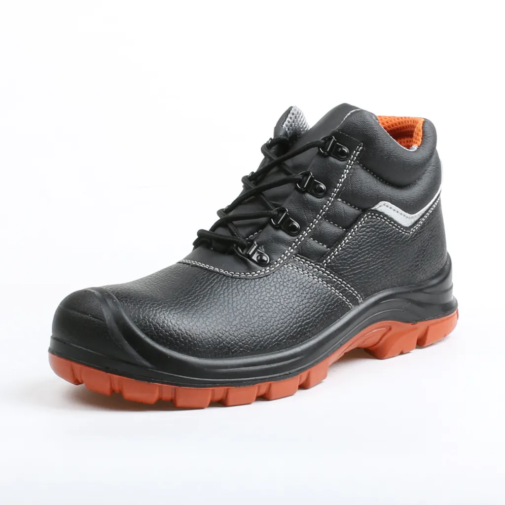 Aimboo工場快適で耐久性のある安全靴耐酸性ウッドランド工業用鋼つま先安全靴s3 zapatos seguridad