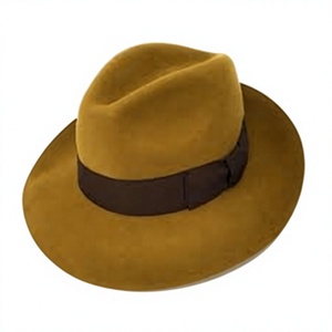 Sombrero de vaquero con estampado digital, unisex, para adultos, de ala ancha, 100% lana, para las cuatro estaciones, para actividades al aire libre. - Product Image 1