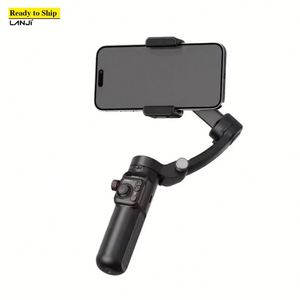 F5 Plus 3-Axis Foldable Gimbal Stabilizer Anti-Shake Handheld <b>Selfie</b> <b>Stick</b> Tripod for iPhone Android 300 Camera for Vlogging - Product Image 2