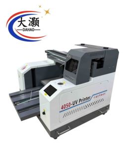 เครื่องพิมพ์อิงค์เจ็ท UV อัตโนมัติ L805 ขนาด 40*50 แบบแท่นราบ สำหรับพิมพ์ลายนูนบนโลหะและหนัง - Product Image 2