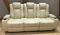 VANBOW, Modernes Ergonomisches Ecksofa Heimkino-Sitzgruppe Elektrische Relaxliege für Wohnzimmer mit USB-Anschlüssen