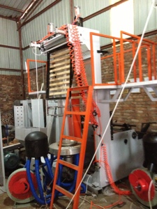 Trung Quốc Nhà sản xuất Mini PE phim đùn máy tự động túi nhựa phim thổi máy - Product Image 4