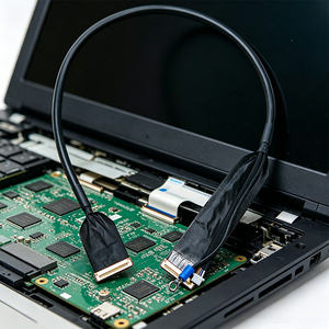 Кабель коаксиальный микро LVDS EDP 20453-040T-030, 40-контактный, шаг 0,5 мм, для промышленных ЖК-экранов - Product Image 1