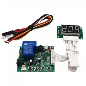 JY-172 Timer Control Board Coin Operated PCB 10A Relay Control Power Switch for Coin Acceptor Washing Machine