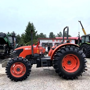 Mini Kubota sử dụng máy kéo 70/85/90HP với kết thúc trước <span class=keywords><strong>loader</strong></span> và backhoe <span class=keywords><strong>loader</strong></span> - Product Image 4